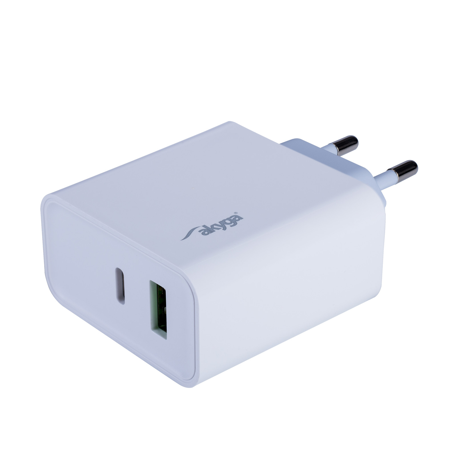 Fő kép Töltő AK-CH-14 USB-A + USB-C PD 5-20V / max. 3A 45W Quick Charge 3.0