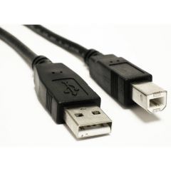 Kábel USB 2.0 A-B 5.0m AK-USB-18
