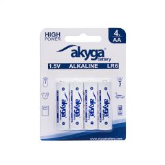 Alkáli akkumulátor AA LR6 Akyga AKY2068 1.5V / 3050mAh 4db