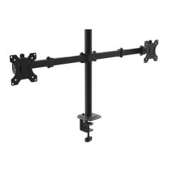 Kettős monitorkar AK-MB-02 Dupla asztali tartó VESA 75x75mm / 100x100mm 15-32”