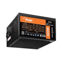 Tápegység semi-modular ATX AK-C2-600 600W