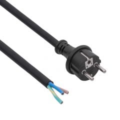 Gumi tápkábel CEE 7/7 AK-OT-04S CU 3x1.5mm² 5m