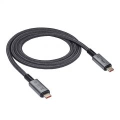 Kábel USB4 type C 1m AK-USB-45 40Gb/s 240W
