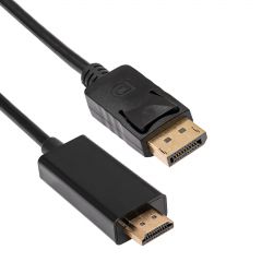 Kábel HDMI / DisplayPort AK-AV-05 1.8m