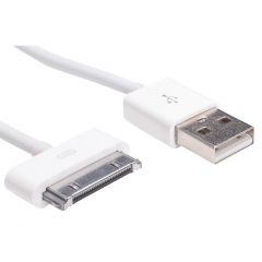Kábel USB-Apple 30-pin 1.0m AK-USB-08