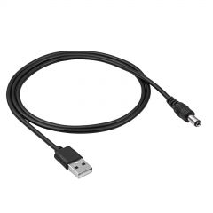 USB - DC 5,5 x 2,1 mm-es kábel AK-DC-01