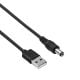 Kiegészítő fénykép USB - DC 5,5 x 2,1 mm-es kábel AK-DC-01