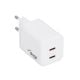 Fő kép USB Töltő AK-CH-29 2x USB-C PD 5-20V / max. 3A 45W Quick Charge 3.0 GaN