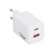 Fő kép Töltő AK-CH-28 USB-A + USB-C PD 5-21V / max. 3A 45W Quick Charge 3.0 GaN