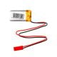 Kiegészítő fénykép Li-Po akkumulátor LP402036 Akyga AKY0128 3.7V / 220mAh PCM JST 2-pin csatlakozó 150mm