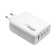 Fő kép Töltő AK-CH-24 USB-A + 3x USB-C PD 5-28V / max. 5A 140W Quick Charge 3.0 GaN