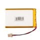 Kiegészítő fénykép Li-Po akkumulátor LP674261 Akyga AKY0640 3.7V / 2000mAh PCM Molex 2-Pin csatlakozó 50mm