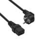 Fő kép Tápkábel CEE 7/7 / IEC C19 AK-UP-01S CU 3x1.5mm² 1.8m