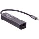 additional_image Hub AK-AD-66 USB type C - USB 3.0 3-port + Ethernet