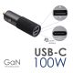 Kiegészítő fénykép USB autós töltő AK-CH-26 USB-A + USB-C PD 5-20V / max. 5A 100W Quick Charge 3.0 GaN