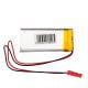 Kiegészítő fénykép Li-Po akkumulátor LP103058 Akyga AKY0623 3.7V / 1700mAh PCM JST 2-Pin csatlakozó 150mm